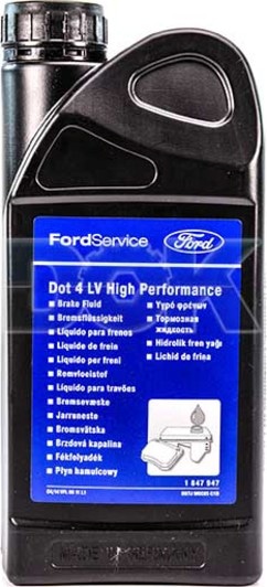 Гальмівна рідина FORD DOT 4 1 л (1847947)